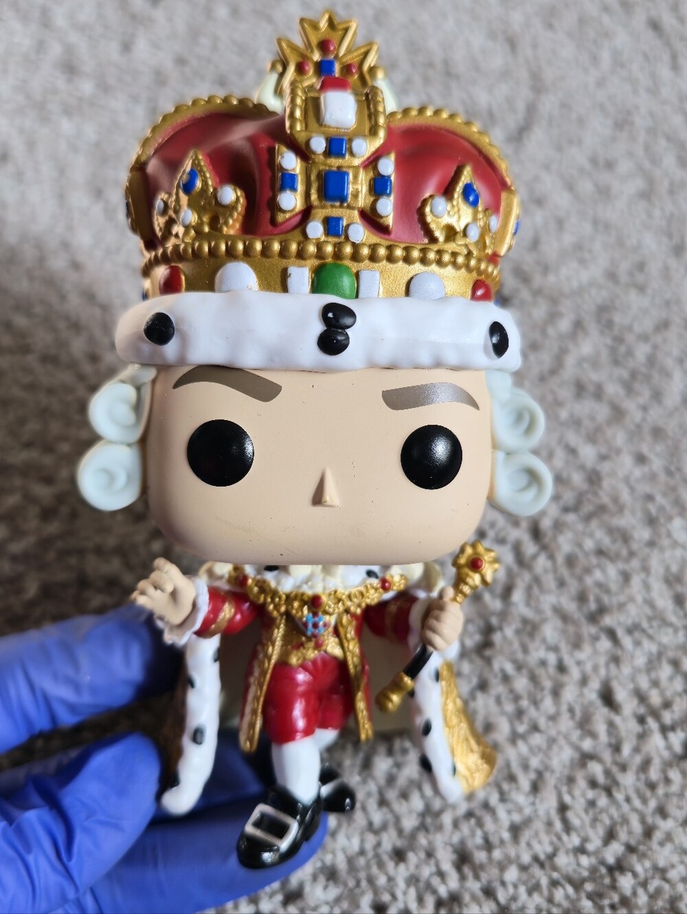 Funko Pop!  King George #11 (from the Broadway show Hamilton)